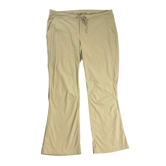 Columbia Pants - Columbia Pants Womens Sz 16 Khaki Lightweight Omni-Shield Outdoor Hiking Camping
